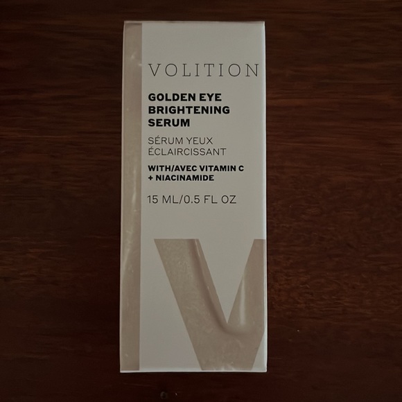 NEW! NWT Volition Golden Eye Brightening Serum with Vit C & Niacinamide - Picture 2 of 2